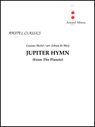 Jupiter Hymn from the Planets Concert Band sheet music cover